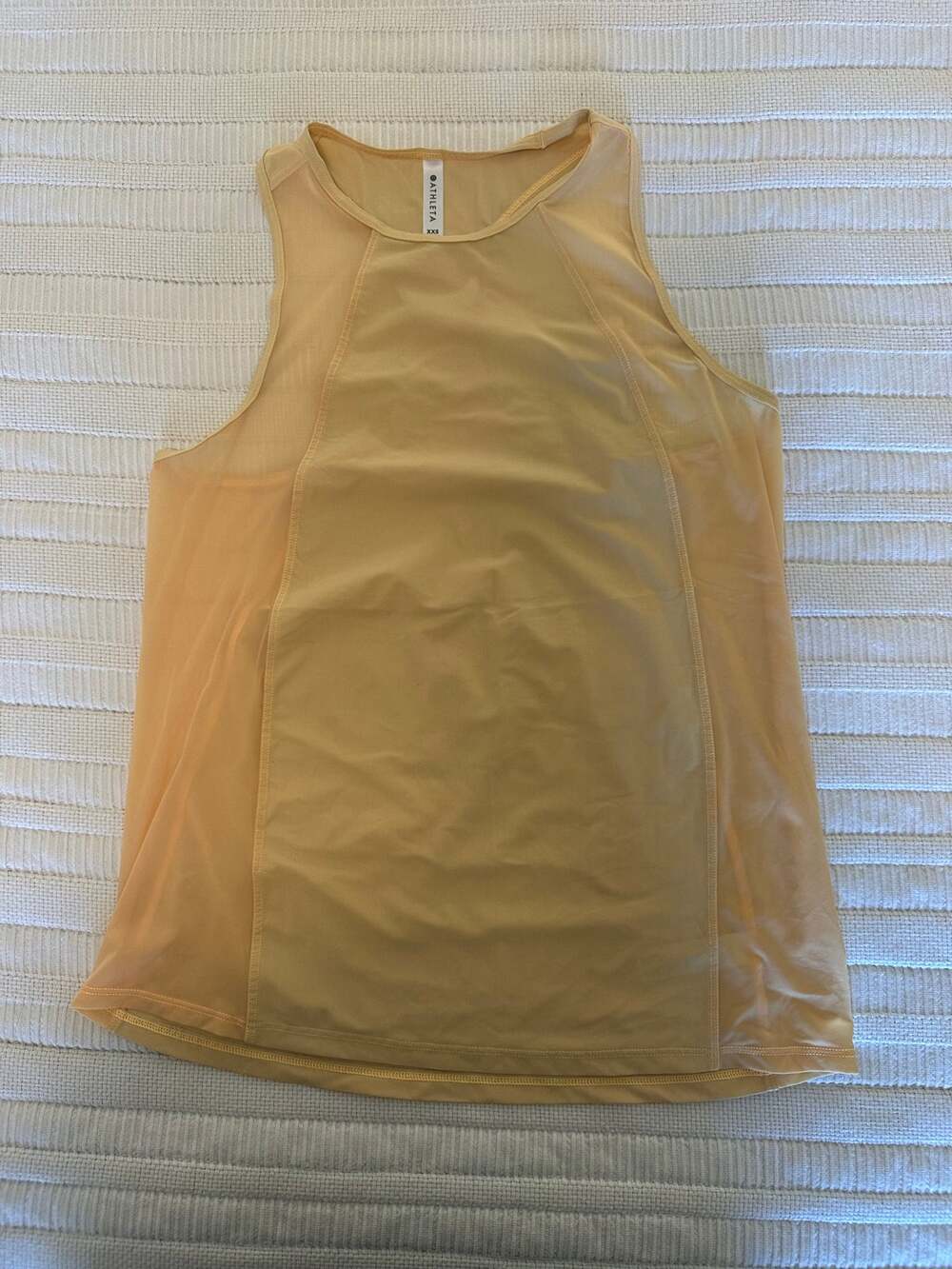 Athleta XXS Racerback Mesh Tank